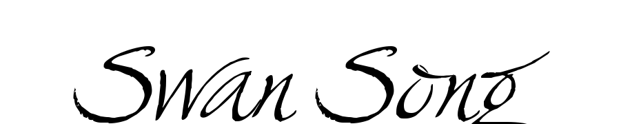 Swan Song Font Download Free
